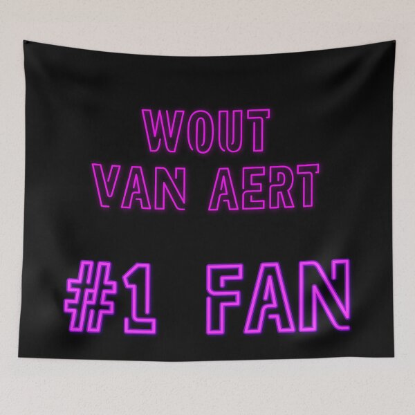 Item preview, Wout van Aert - #1 fan designed and sold by 2Girls1Shirt.