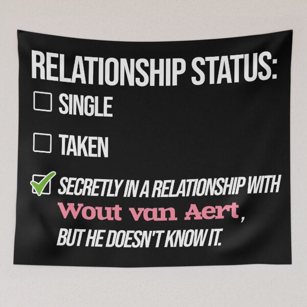 Item preview, Wout van Aert - Relationship designed and sold by 2Girls1Shirt.