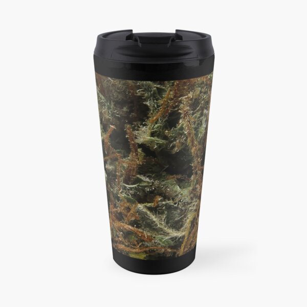 Green Crack Macro Nug Mug Travel Coffee Mug