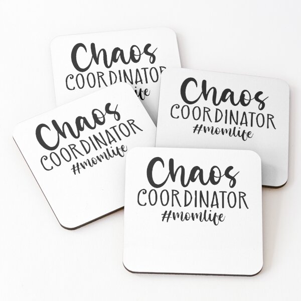 Item preview, Chaos Coordinator #Momlife Homeschool designed and sold by RoguePixel.