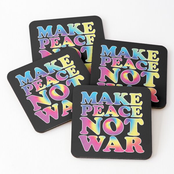 Item preview, Make Peace Not War in Tie Dye designed and sold by Rhu Creations.