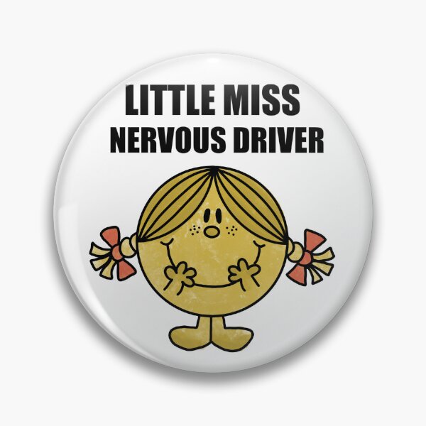 Item preview, Little Miss Nervous Driver designed and sold by ArtWithAmelia.