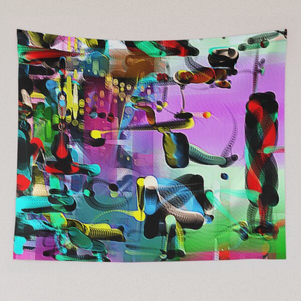 Item preview, Painting "THE SURVIVORS" designed and sold by RAJAT KANTI CHAKRABARTY.