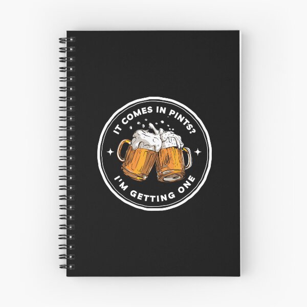 Item preview, It Comes In Pints - I'm Getting One - Black - Fantasy Funny Beer designed and sold by Fenay Designs.