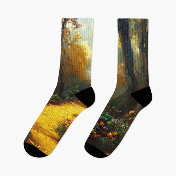Item preview, Winding road through the woods designed and sold by AM FineArtPrints.