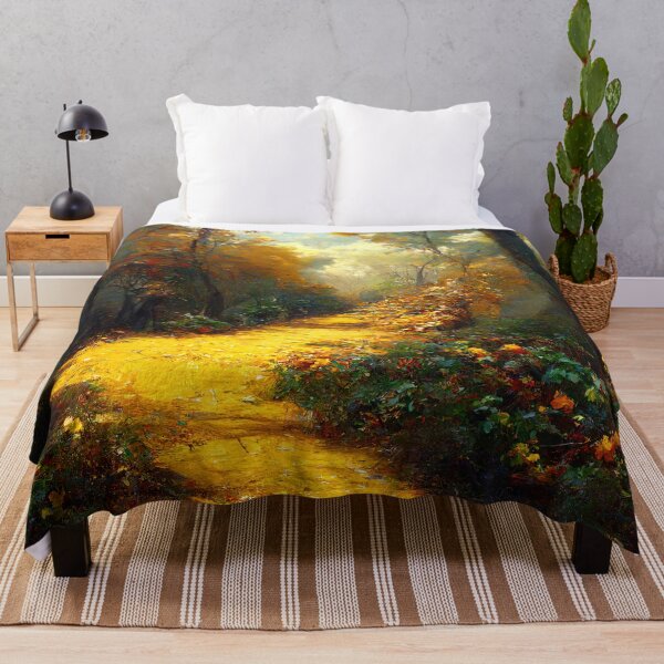 Item preview, Winding road through the woods designed and sold by AM FineArtPrints.