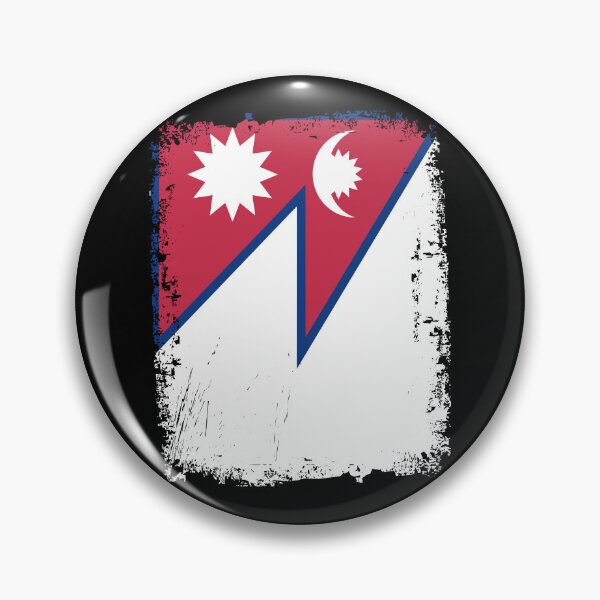 Artikelvorschau, Nepal Flag Distressed entworfen und verkauft von rafaeltto.