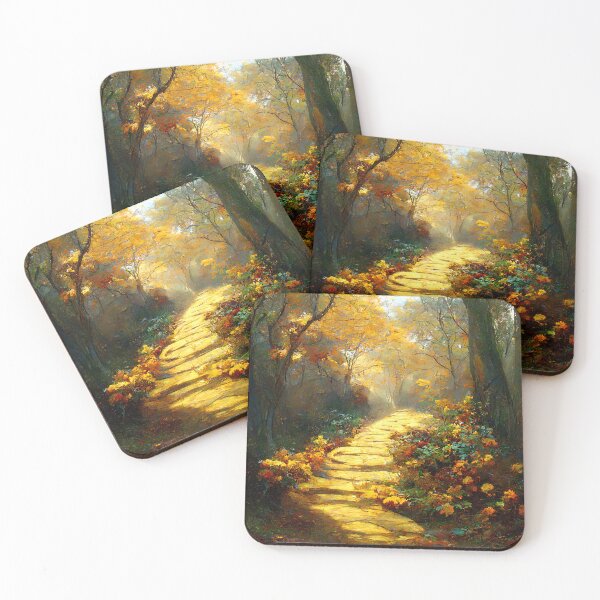 Item preview, Winding road through the woods designed and sold by AM FineArtPrints.