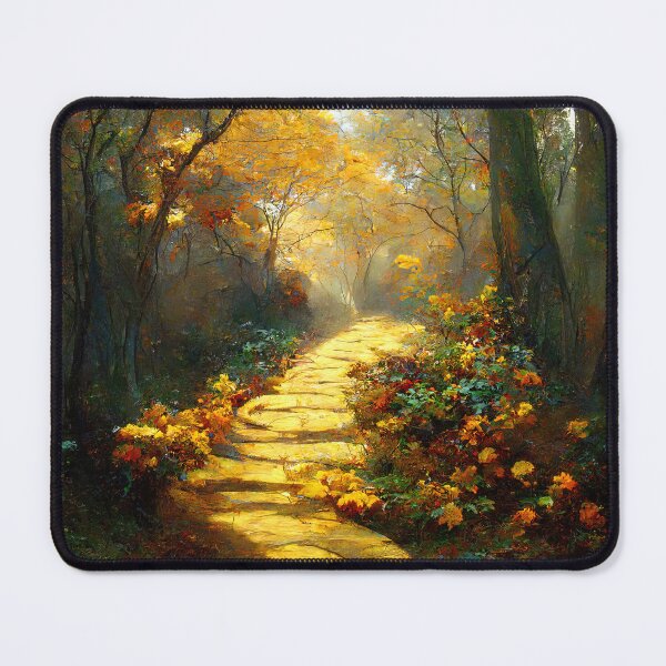 Item preview, Winding road through the woods designed and sold by AM FineArtPrints.