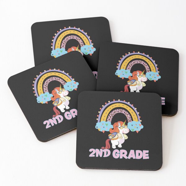 Item preview, Funny Back To School Graphic Unicorn 2nd grade designed and sold by fatydesignspace.