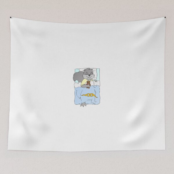 Item preview, Sleeping Superhero Squirrel designed and sold by jsj17.