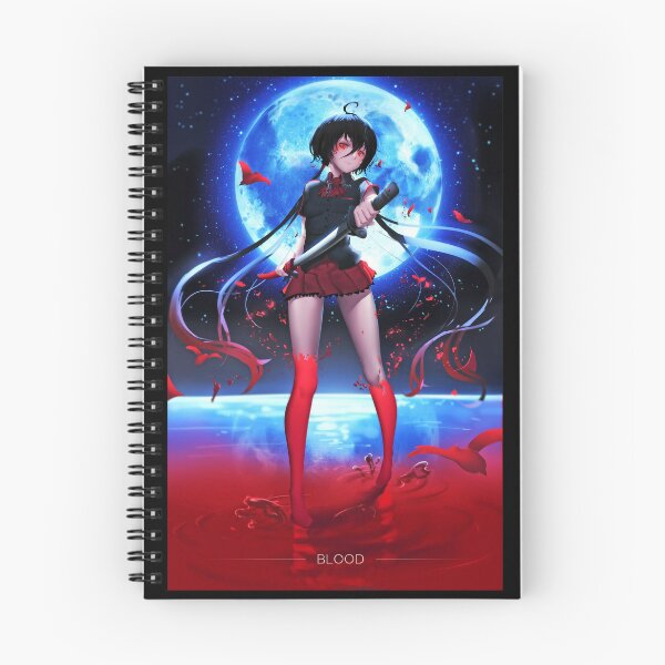 Item preview, Blood C - Otonashi Saya Anime Poster designed and sold by raisine.