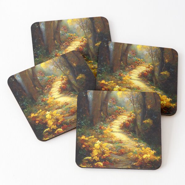 Item preview, Winding road through the woods designed and sold by AM FineArtPrints.