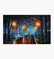 MISTY MOOD limited edition giclee of L.AFREMOV painting Photographic Print