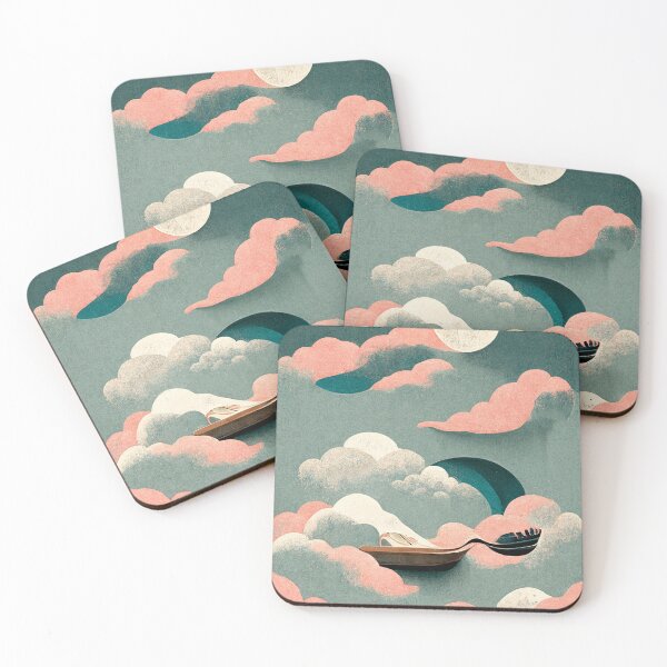 Item preview, Pink Sky and a Boat designed and sold by deificusArt.