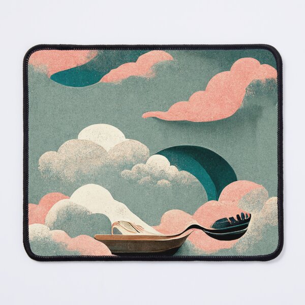 Item preview, Pink Sky and a Boat designed and sold by deificusArt.