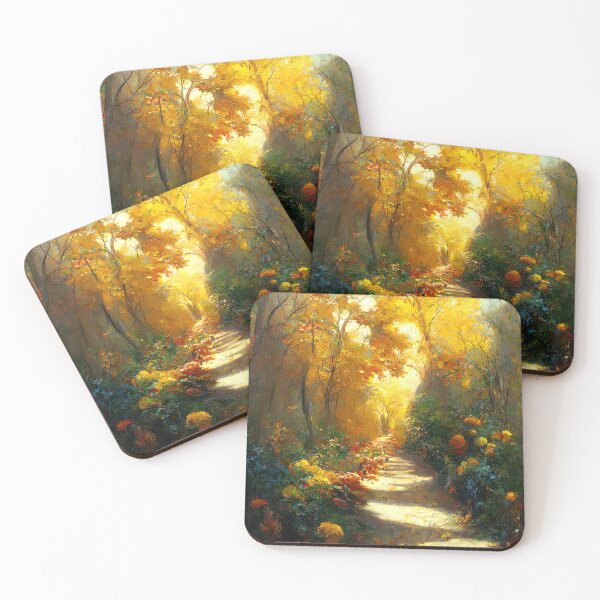 Item preview, Winding road through the woods designed and sold by AM FineArtPrints.