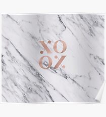 Modern abstract love Poster