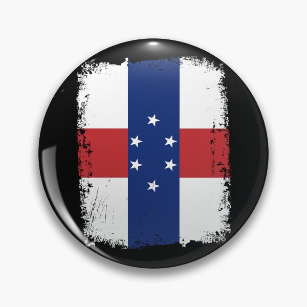 Item preview, Netherlands Antilles Flag Distressed designed and sold by rafaeltto.