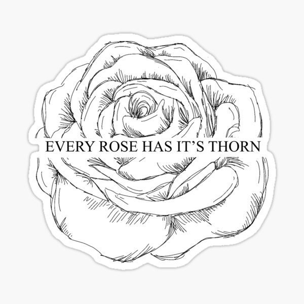 Thorn rose tattoo hires stock photography and images  Alamy