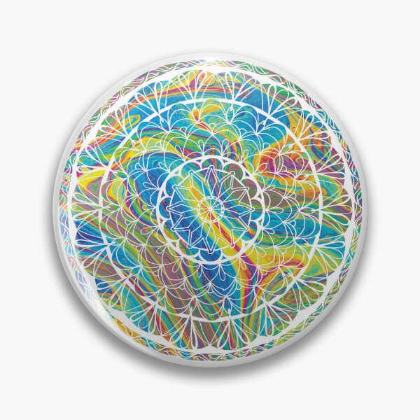 Item preview, Psychedelic Tie-Dye Mandala designed and sold by Jon J.S.H.