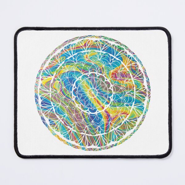 Item preview, Psychedelic Tie-Dye Mandala designed and sold by Jon J.S.H.