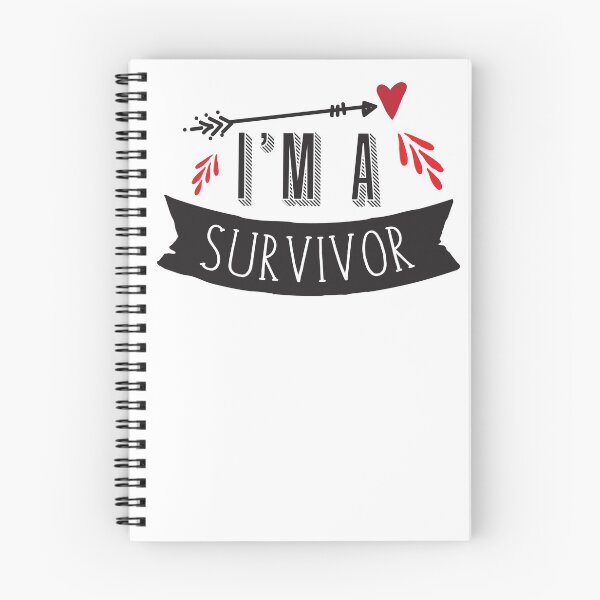 Item preview, I'm a SURVIVOR (with arrow and blood) designed and sold by jazzydevil.