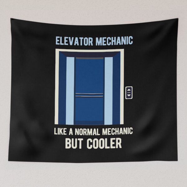 Item preview, Funny Elevator designed and sold by artworkbyrihen.