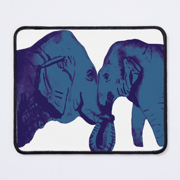 Item preview, Watercolor elephants couple designed and sold by altairaleon.