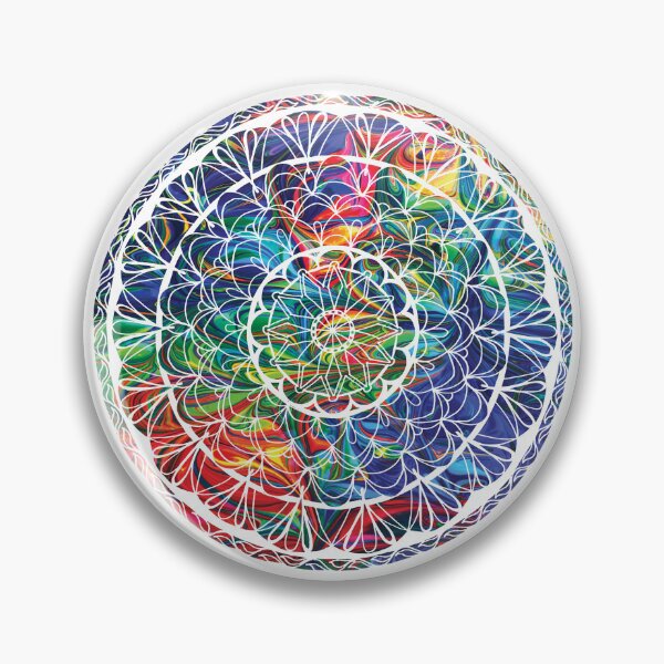 Item preview, Psychedelic Tie-Dye Mandala designed and sold by Jon J.S.H.