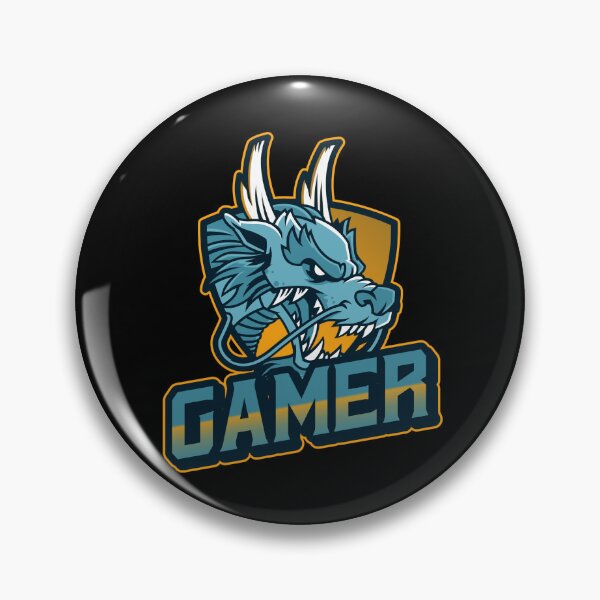 Item preview, Gamer with Aggressive looking Dragon designed and sold by PRIVARSHU.