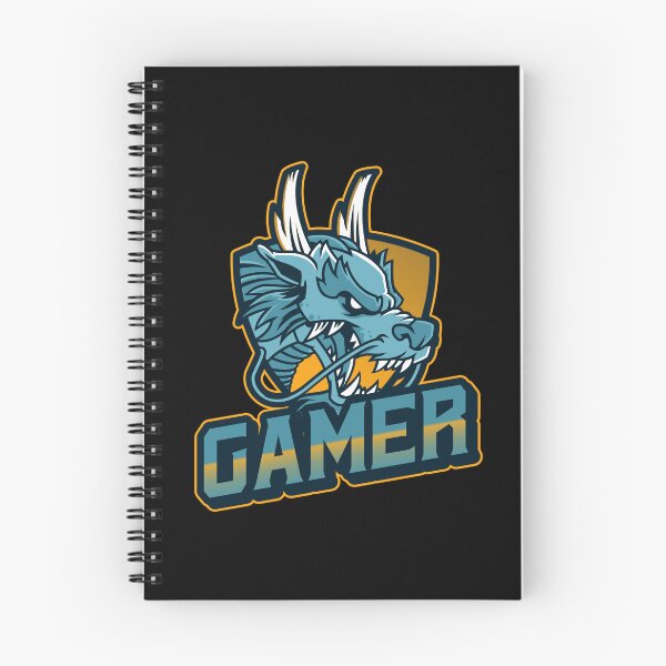 Item preview, Gamer with Aggressive looking Dragon designed and sold by PRIVARSHU.