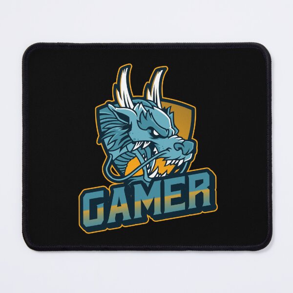 Item preview, Gamer with Aggressive looking Dragon designed and sold by PRIVARSHU.
