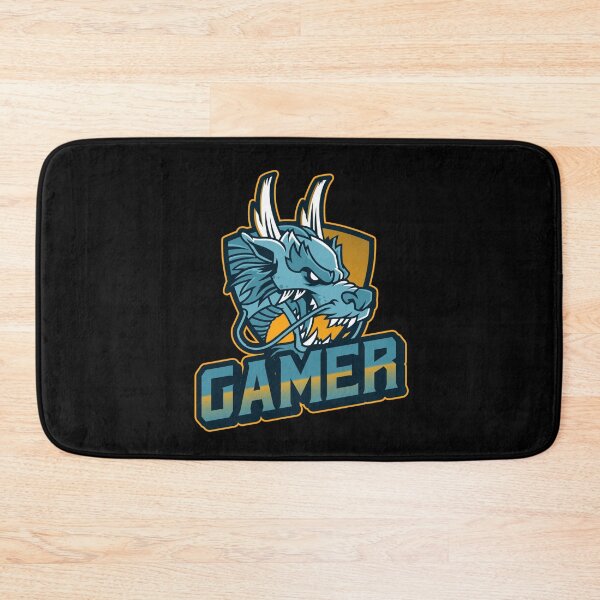 Item preview, Gamer with Aggressive looking Dragon designed and sold by PRIVARSHU.
