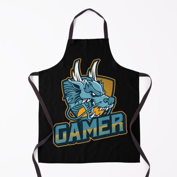 Item preview, Gamer with Aggressive looking Dragon designed and sold by PRIVARSHU.