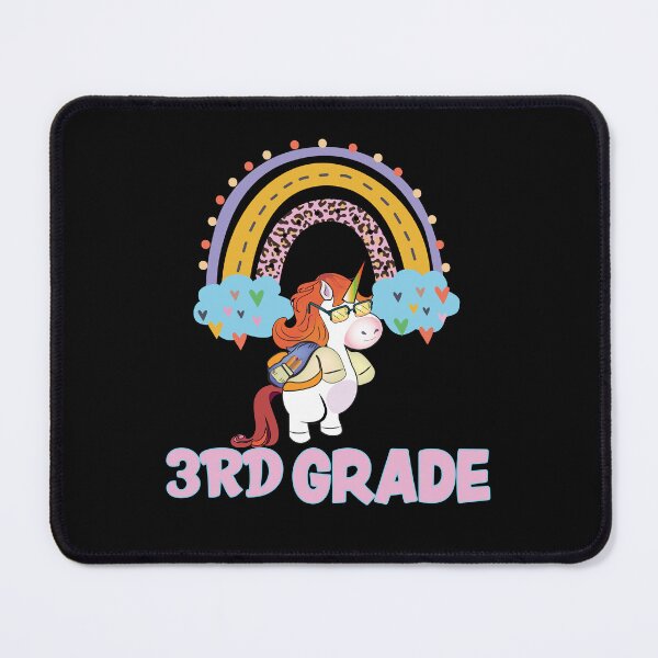 Item preview, Funny Back To School Graphic Unicorn 3nd grade designed and sold by fatydesignspace.