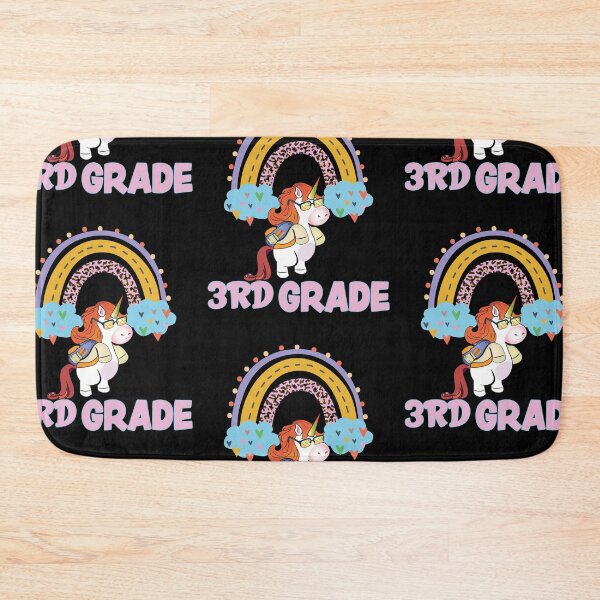 Item preview,  Funny Back To School Graphic Unicorn 3nd grade designed and sold by fatydesignspace.