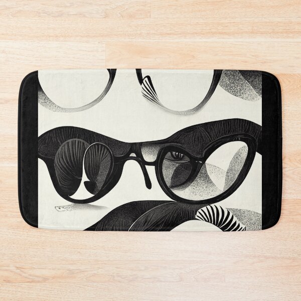 Item preview, Black and White Glasses designed and sold by deificusArt.