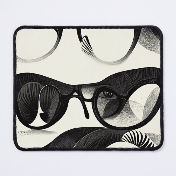 Item preview, Black and White Glasses designed and sold by deificusArt.