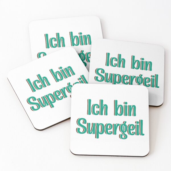 Item preview, Ich Bin Supergeil German Slang designed and sold by UniqueDesignHub.