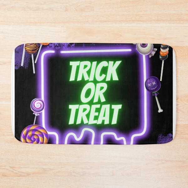 Item preview, Trick or Treat - Neon Halloween Graphic designed and sold by VampyreZen.