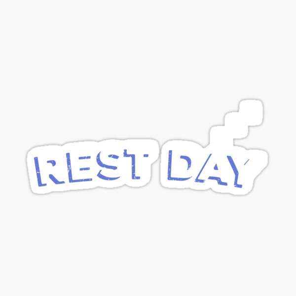 Item preview, Rest Day designed and sold by Mad Over Store.