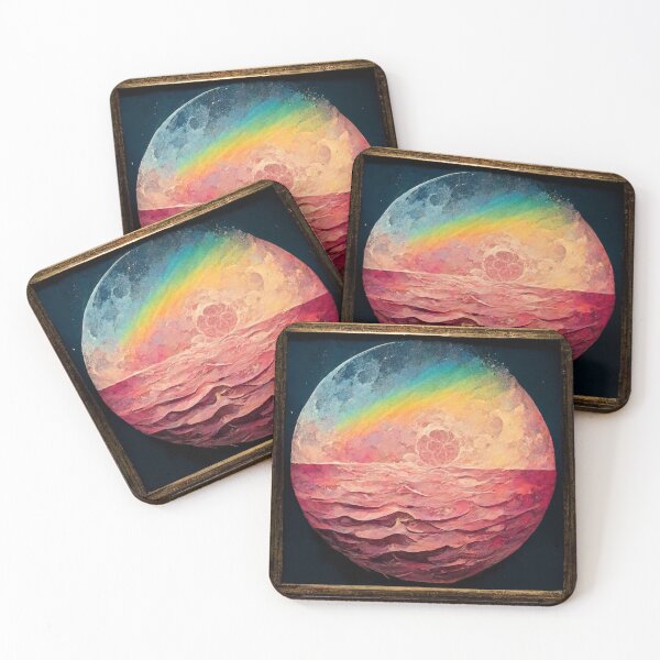 Item preview, Pink Floyd / Vincent Van Gogh - The Dark Side Of The Moon 1 designed and sold by ErotemeArt.