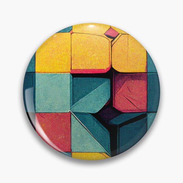 Item preview, Abstract Rubiks Cube designed and sold by deificusArt.
