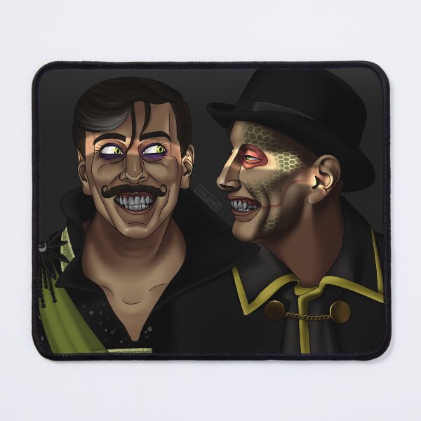 Item preview, Remus and Janus Being Evil Together - Sanders Sides designed and sold by Rosalynd Byass.