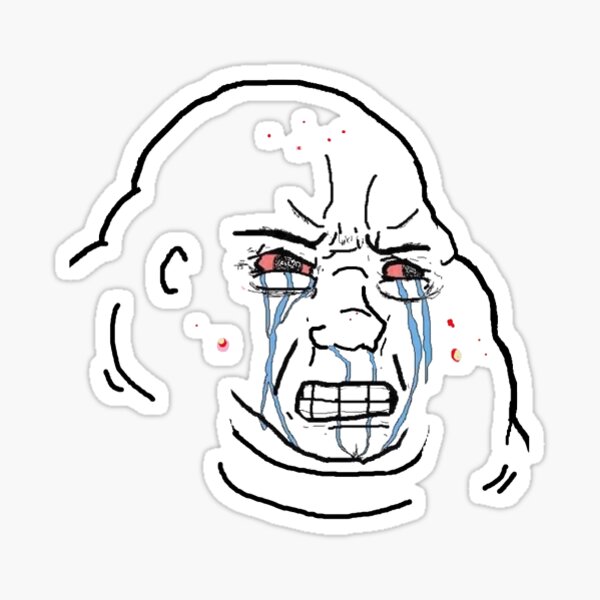 Doomer Wojak w/ Stubble - Drawception