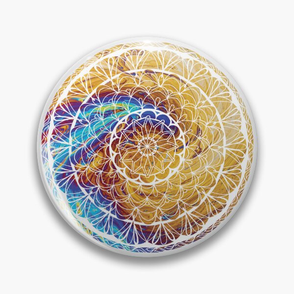 Item preview, Psychedelic Tie-Dye Mandala designed and sold by Jon J.S.H.