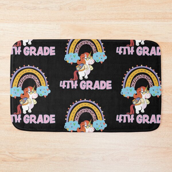 Item preview, Copy of Funny Back To School Graphic Unicorn 4th grade designed and sold by fatydesignspace.