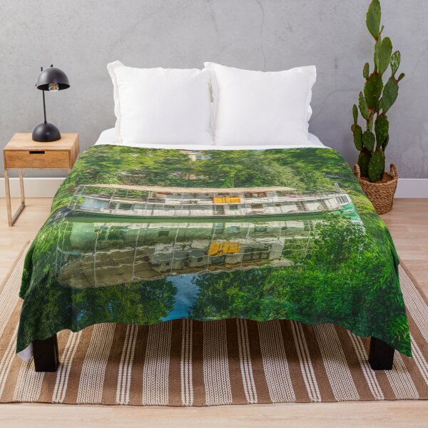 Item preview, Paris River Seine Houseboat Looking from the Island of La Grande Jatte designed and sold by skyfilming.