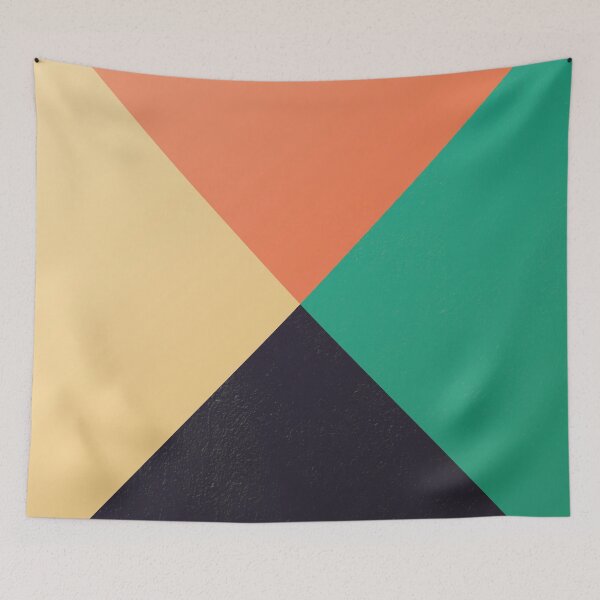 Item preview, Geometric and symmetrical triangles design designed and sold by MadSwellDesigns.